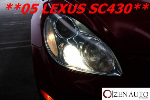 2005 Lexus SC 430