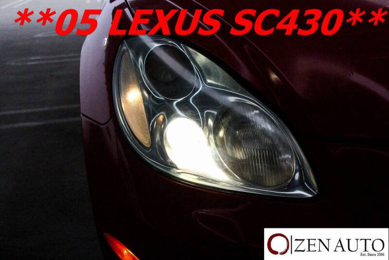 2005 Lexus SC 430