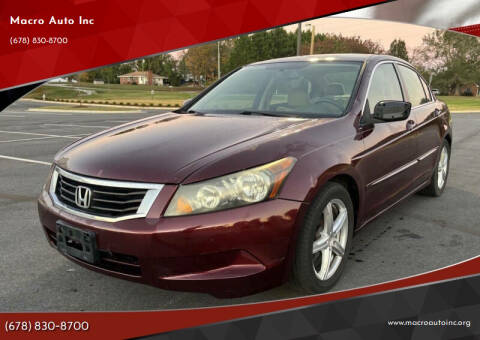 2010 Honda Accord for sale at Macro Auto Inc in Braselton GA