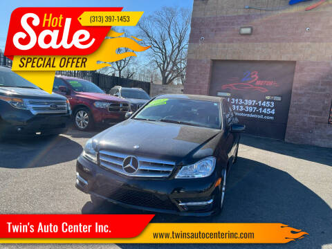 2013 Mercedes-Benz C-Class for sale at Twin's Auto Center Inc. in Detroit MI