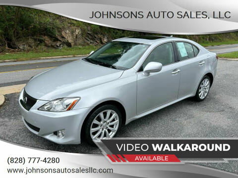 2008 Lexus IS 250 for sale at Johnsons Auto Sales, LLC in Marshall NC