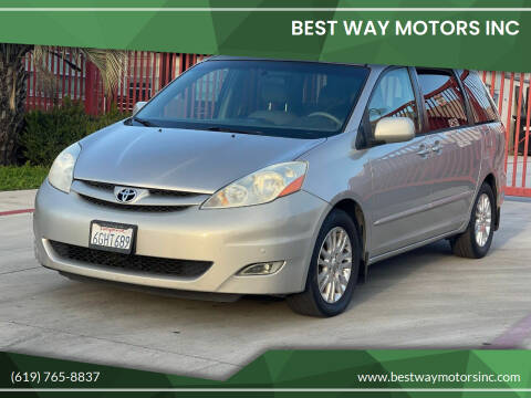 2009 Toyota Sienna for sale at BEST WAY MOTORS INC in San Diego CA