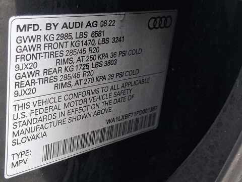 2023 Audi Q7 quattro Premium Plus 55 TFSI