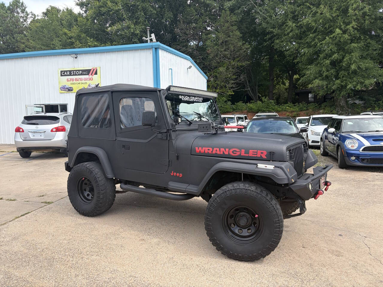 Black 1995 Jeep Wrangler SUV / Crossover Four-Wheel Drive 5-Speed Manual