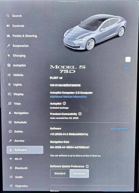 2018 Tesla Model S 75D