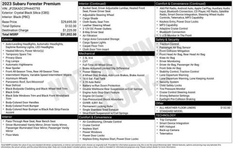2023 Subaru Forester Premium