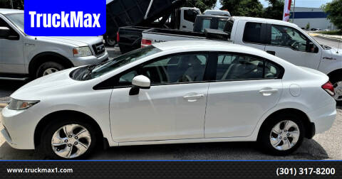 2015 Honda Civic for sale at TruckMax in Laurel MD