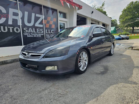 2007 Honda Accord for sale at Cruz Auto Sales in Dalton GA