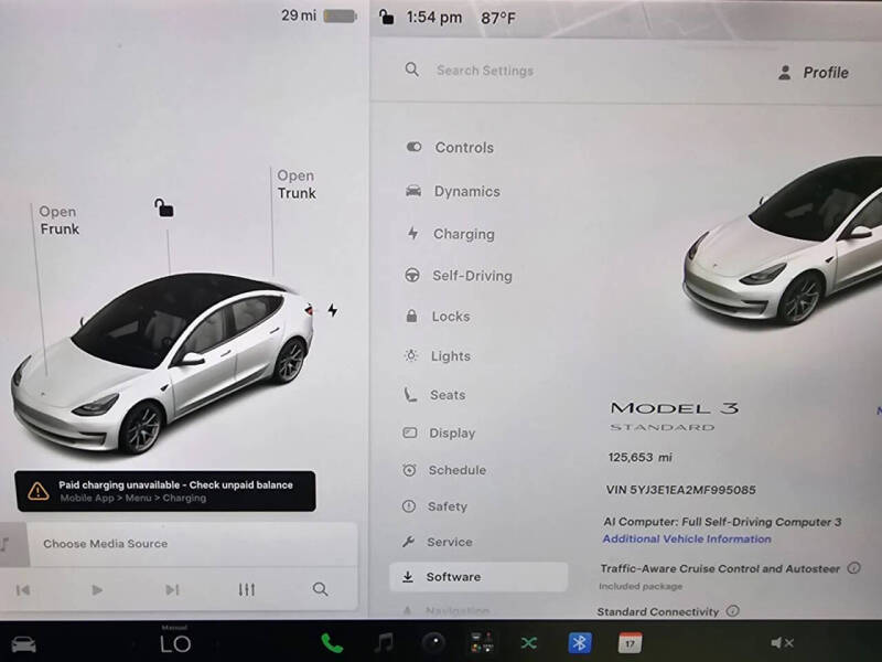 2021 Tesla Model 3 Standard Range Plus