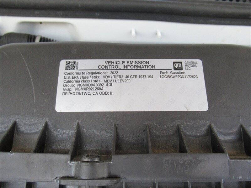 2022 Chevrolet Express 2500