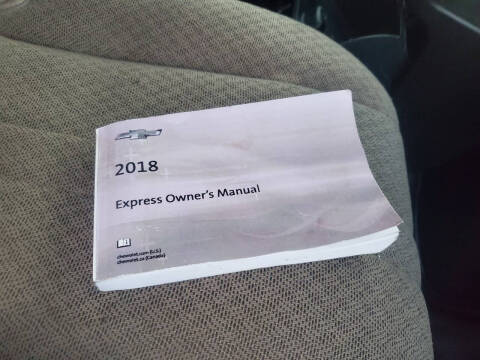 2018 Chevrolet Express 2500