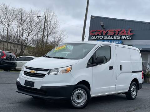 2017 Chevrolet City Express for sale at Crystal Auto Sales Inc in Nashville TN