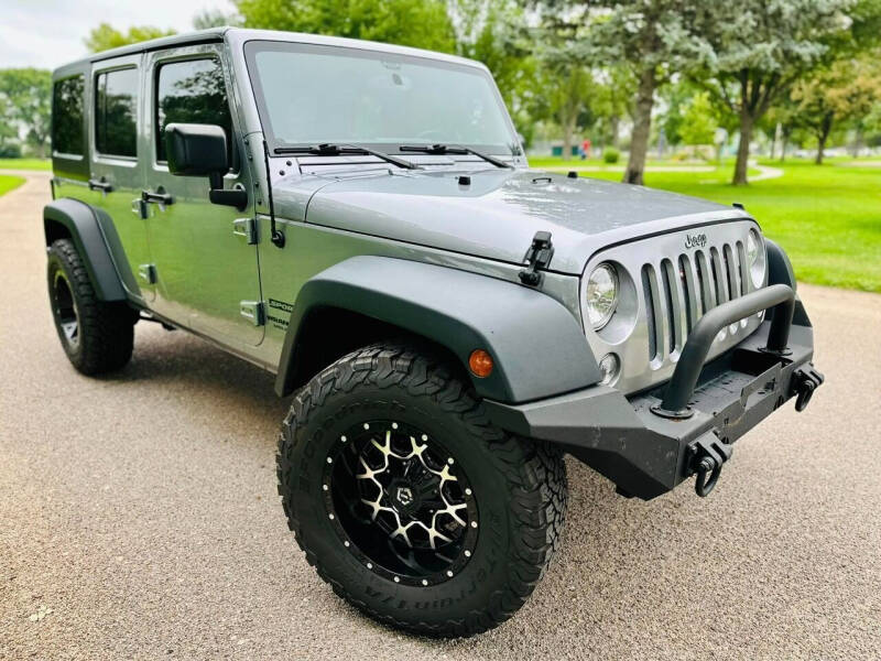 2015 Jeep Wrangler Unlimited for sale at Island Auto in Grand Island NE