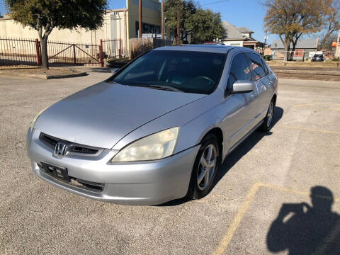 2003 Honda Accord for sale at EZ Buy Auto Center in San Antonio TX