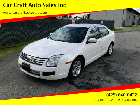 2009 Ford Fusion for sale at Car Craft Auto Sales Inc in Lynnwood WA