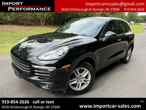 2016 Porsche Cayenne for sale at Import Performance Sales in Raleigh NC