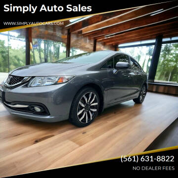 2014 Honda Civic for sale at Simply Auto Sales in Lake Park FL