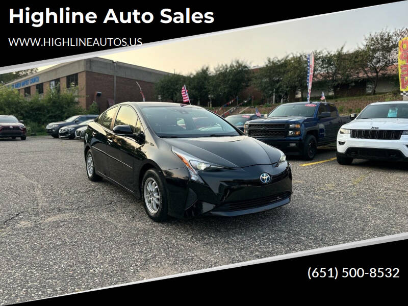 2017 Toyota Prius for sale at Highline Auto Sales in Maplewood MN