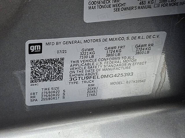 2021 GMC Sierra 1500