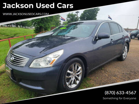 2008 Infiniti G35 for sale at Jackson Used Cars in Forrest City AR