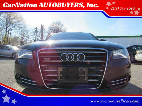2012 Audi A8 L for sale at CarNation AUTOBUYERS Inc. in Rockville Centre NY