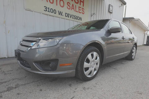 2010 Ford Fusion for sale at CRANSH AUTO SALES, INC in Arlington TX