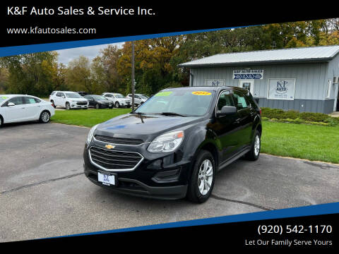 2017 Chevrolet Equinox for sale at K&F Auto Sales & Service Inc. in Jefferson WI
