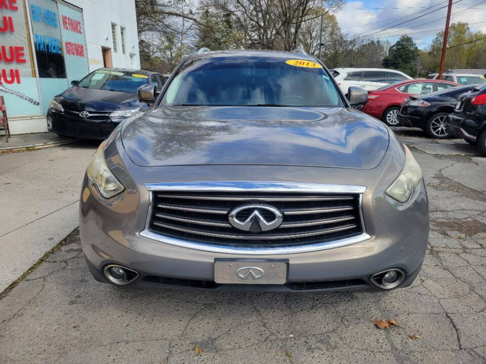 2013 INFINITI FX37 for sale at DAGO'S AUTO SALES LLC in Dalton, GA