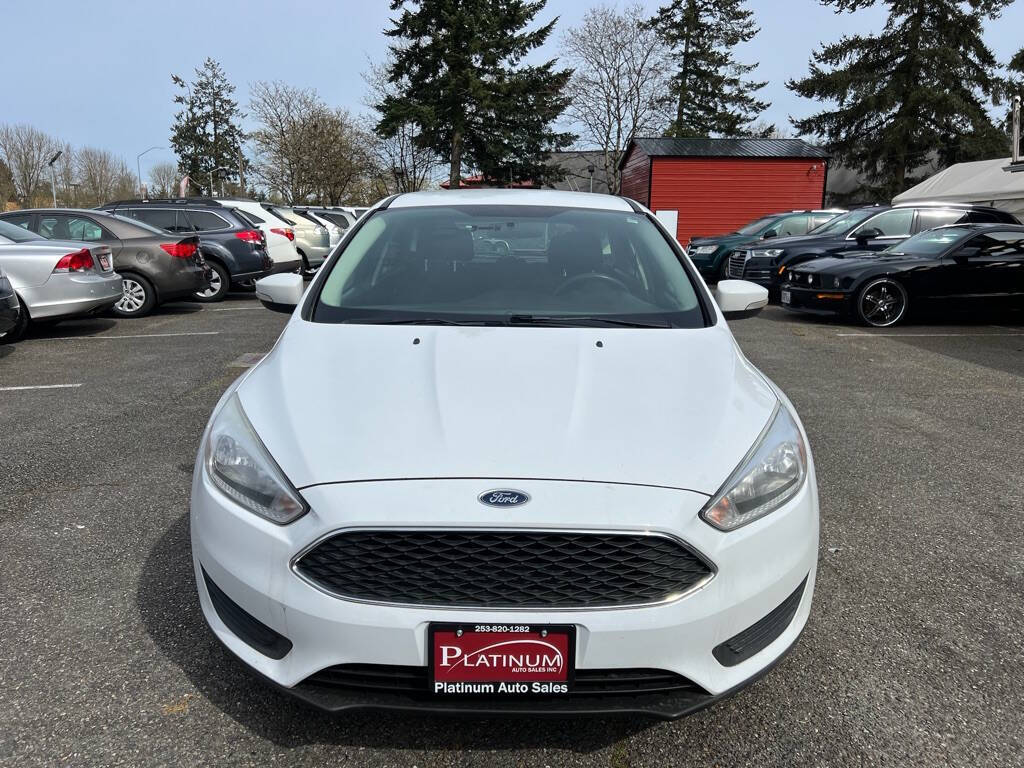 2017 Ford Focus for sale at PLATINUM AUTO SALES INC in Lacey, WA