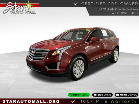 2018 Cadillac XT5 for sale at STAR AUTO MALL 512 in Bethlehem PA