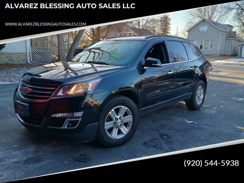 2013 Chevrolet Traverse for sale at ALVAREZ BLESSING AUTO SALES LLC in Green Bay WI