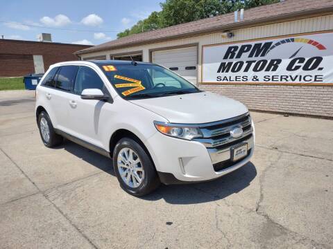 2013 Ford Edge for sale at RPM Motor Company in Waterloo IA