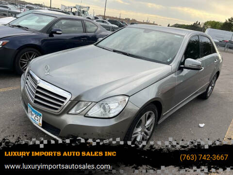 2011 Mercedes-Benz E-Class for sale at LUXURY IMPORTS AUTO SALES INC in North Branch MN