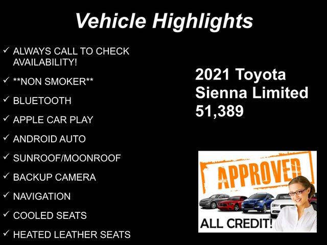 2021 Toyota Sienna Limited 7-Passenger