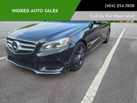 2014 Mercedes-Benz E-Class for sale at Indeed Auto Sales in Lawrenceville GA