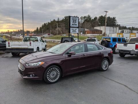 2013 Ford Fusion for sale at Route 22 Autos in Zanesville OH