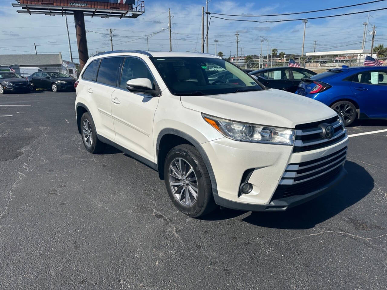 2019 Toyota Highlander for sale at Fast Financial Auto Mall in Lakeland, FL