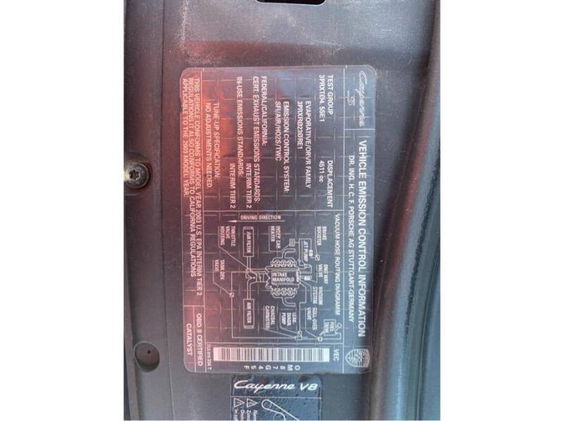 2003 Porsche Cayenne S Tiptronic