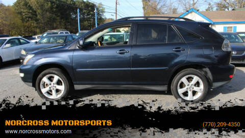 2004 Lexus RX 330 for sale at NORCROSS MOTORSPORTS in Norcross GA
