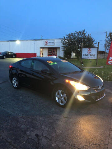 2013 Hyundai Elantra for sale at One Way Auto Exchange in Milwaukee WI