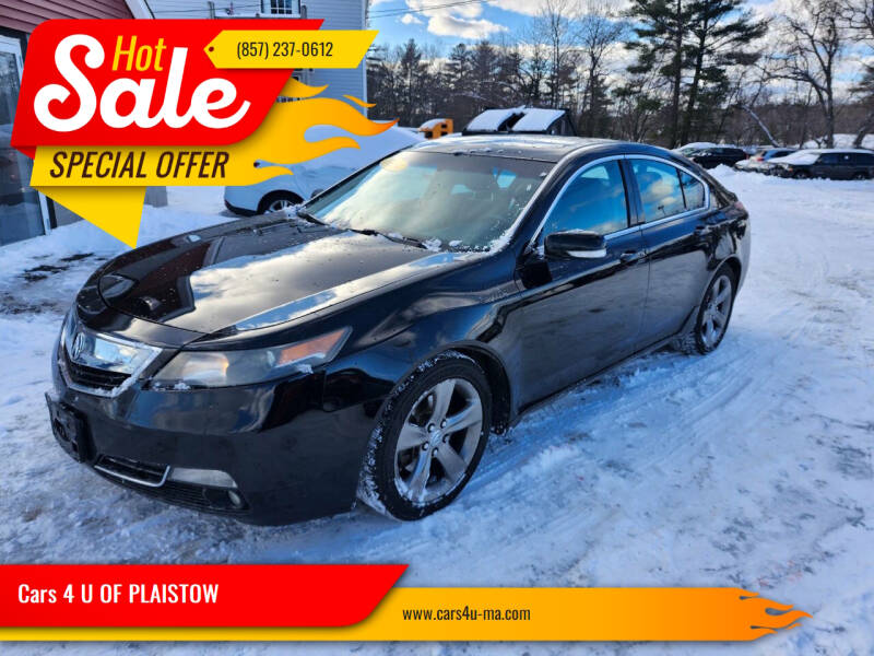 2014 Acura TL for sale at Cars 4 U OF PLAISTOW in Plaistow NH