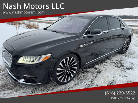 2020 Lincoln Continental for sale at Nash Motors LLC in Hudsonville MI