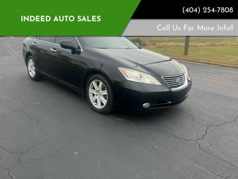 2007 Lexus ES 350 for sale at Indeed Auto Sales in Lawrenceville GA