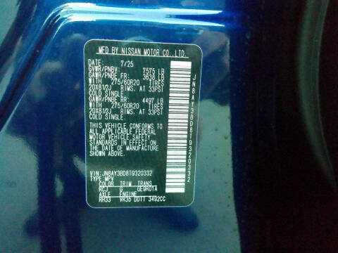 2026 Nissan Armada SL