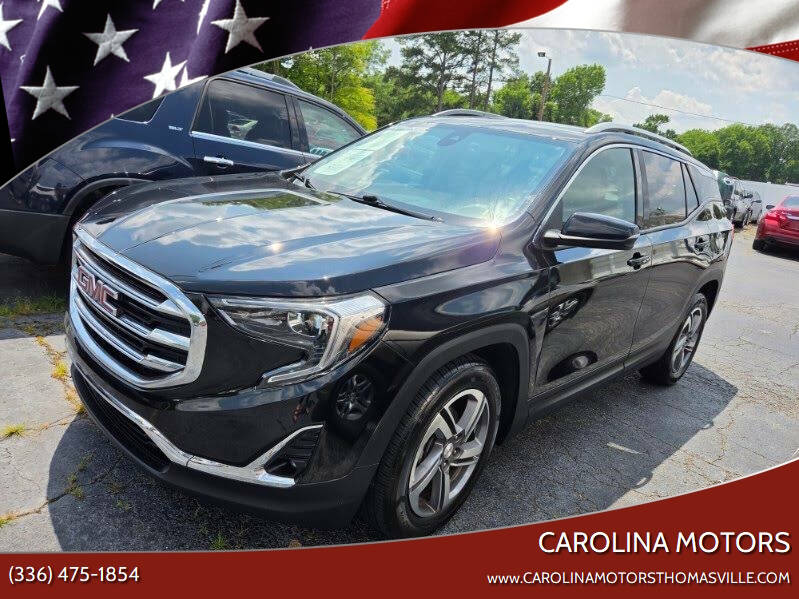 Black 2019 GMC Terrain SLT SLT 4dr SUV 2