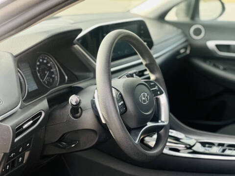 2021 Hyundai Sonata Hybrid Blue