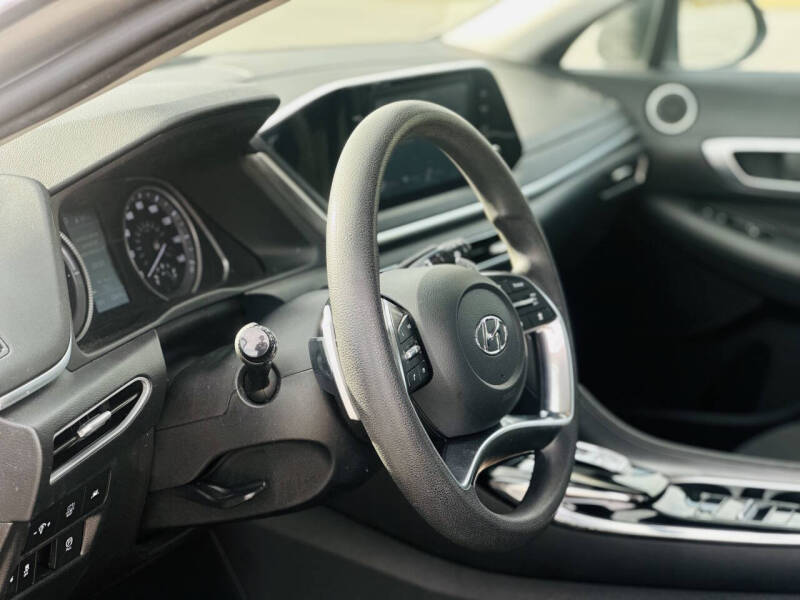 2021 Hyundai Sonata Hybrid Blue