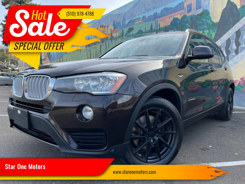 2015 BMW X3 for sale at Star One Motors in Hayward CA