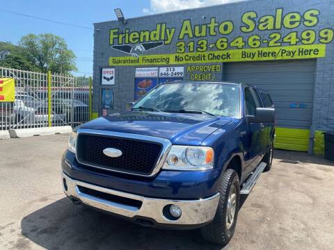 2007 Ford F-150 for sale at Friendly Auto Sales in Detroit MI