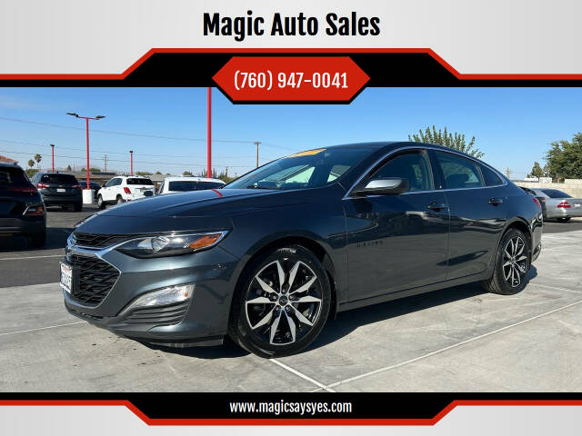 2021 Chevrolet Malibu for sale at Magic Auto Sales in Hesperia, CA